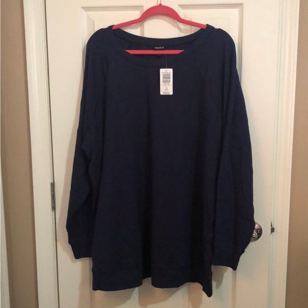 Navy Long Sleeve Sweatshirt